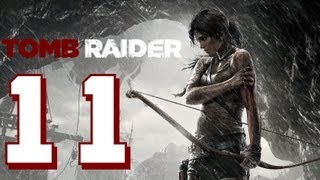 Прохождение Tomb Raider на Русском (2013) - Часть 11 (Ну и заварушка!)