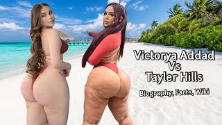 Tayler Hills Vs Victorya Addad ~ Plus Size Models