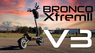 Test de la Bronco Xtrem11 V3 - Une trottinette électrique de dingue !