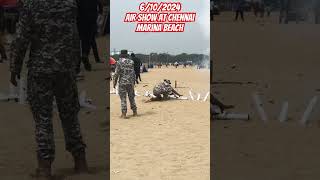 Air show Chennai | marina beach | Quick thinking of a navy soldier | #navyparade #indianairforce