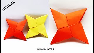 How to Make a Paper Ninja Star | Best Way to Make a Flying Ninja Star.