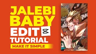 Jalebi Baby Video Edit Tutorial using the CapCut App, Viral on TikTok!