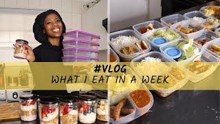 WHAT I EAT IN A WEEK VLOG (BREAKFAST & DINNER)| EASY MEALS| SOUTH AFRICAN YOUTUBER |RENEILWE SEHLAKE