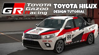 Gazoo Racing Toyota Hilux Design | Car Parking Multiplayer