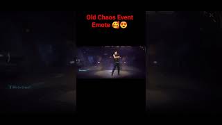 Old Chaos Event Emote😍. #freefire #gaming #garenafreefire #trending #trendingshorts #shorts #india