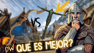 Skyrim: ARCO O BALLESTA? (Spoiler: El Arco es mejor)