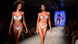 4K 60P ] Beach Bunny Swimwear Fashion Show EP-2 | Miami Swim Week 23/24 | Paraiso Miami Beach