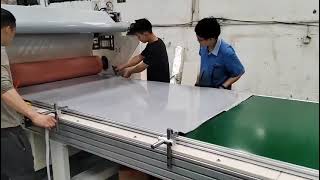 PVC film on Transparent Acrylic Sheet #acrylic #pvcfilm #videos