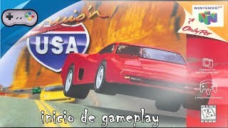 CRUIS'N USA NINTENDO 64 (INICIO DE GAMEPLAY PT/BR) N64