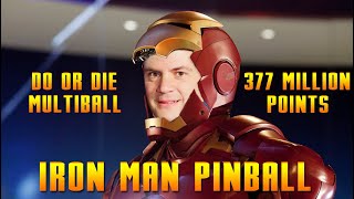 Iron Man Pinball - Do or Die Multiball - 377 Million Points - Eric Stone