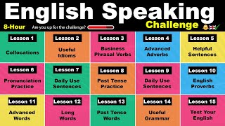 The 8-Hour English Speaking Challenge!