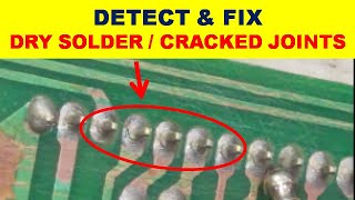 [422] Dry Solder, Disconnections in Joints How to Troubleshoot / Repair AC Blower Control Board