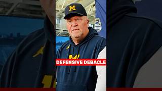 Wink Martindale Is FAILING At Michigan - Will He Eventually Cost Sherrone Moore His Job? #shorts