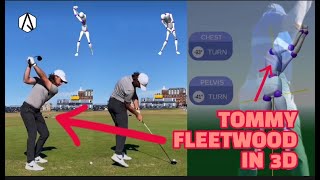 Golfing Grace: An In-Depth Look at Tommy Fleetwood's 3D Swing