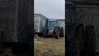 #falklandislands #ford7610 #housemove #portakabin in place for the house extension