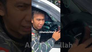 Allahumma sholli ala sayyidina muhammad, akhirnya bisa juga merasakan naik mobil orang jang