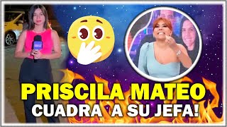 🔴 INSOLITO! Reportera de Magaly "Priscila Mateo" la cuadra y afirma que le da pena, UYUYUY!