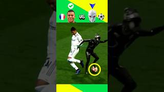 Kylian Mbappe vs. ROBOT in Skills Challenge!🤯 #mbappe #shorts #football #viral