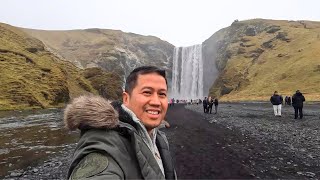 ISLANDIA VLOG - Air Terjun Skogafoss Air Terjun Yang Paling Ramai Dikunjungi Sama  Wisatawan