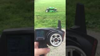 My R/C lawnmower.