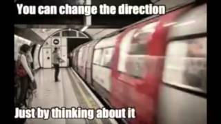 Optical illusion: train moves both ways