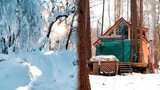 Small Town Winter Life: Hiking, Skiing and Cabin Renovations