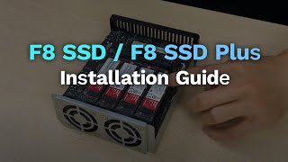 How to Install M.2 SSD - for TerraMaster F8 SSD Plus