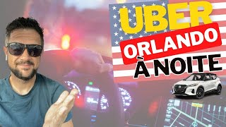 Quanto ganha Uber em Orlando à Noite?