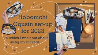 Hobonichi Cousin | Set up for 2023 with me!