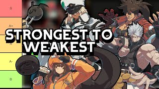 (JULY 2021) The Strongest & Weakest Characters in Guilty Gear -STRIVE-