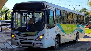 ESTAMOS no PARAGUAY! A bordo do Marcopolo Torino MB OF 1418 | TERMINAL DE OMNIBUS CIUDAD DEL ESTE