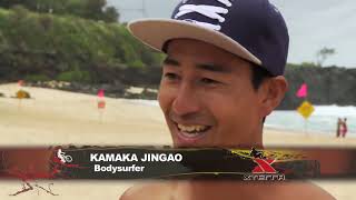 Bodysurfing Waimea Bay