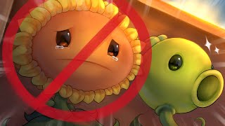 Это самый БЕЗУМНЫЙ челлендж который я проходил в Plants Vs. Zombies... (2 слота без подсолнухов)