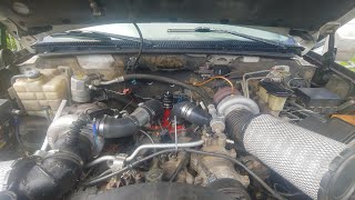 6.5l Turbo Diesel ~ stainless braided steel oil cooler lines