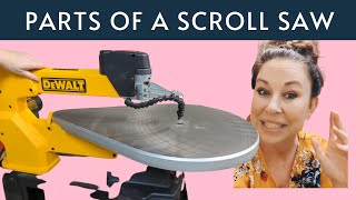 Learn the Parts of a Scroll Saw