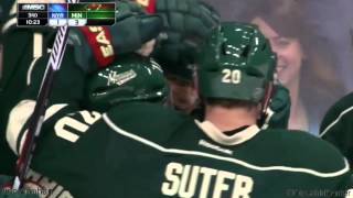 Rangers at Wild - 12/17/15 - Jason Pominville goal