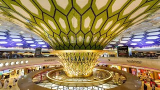 Beautiful Abu Dhabi International Airport Terminal 1 (Short Tour)