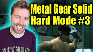 Metal Gear Solid Walkthrough Part 3 - PS1 - Hard Mode, Full Playthrough! Sniper Wolf, MGS1 Gameplay