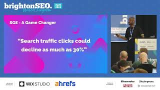 SGE & the future of search for publishers - Kapwom Dingis - brightonSEO April 2024