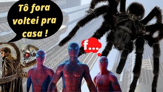 Aranha Tarântula flagrada em toca na selva 2022. #Shorts