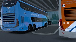 simulador de onibus goiania x foz do iguaçu g8 1800 DD lucas turismo mapa eaa