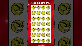 Find the Odd One Out Monster | #kuizquizzo #quiz #emojichallenge #monster #quizchallenge