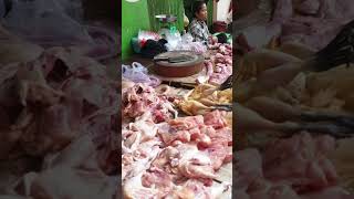 Beautiful Cambidain Girl Cutting Chicken #shorts #cut #cutting #chieken #beautiful