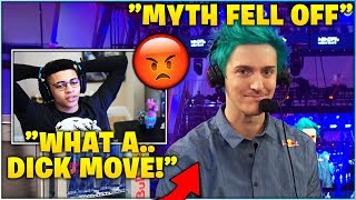 MYTH Responds to NINJA Saying He "Fell Off" & Is *MAD*