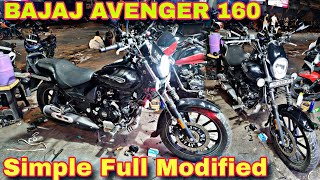 BAJAJ AVENGER 160 😎 Simple Modified🔥 Plug And Play Modified 💯 Full Modified😎 Best Price Best Quality