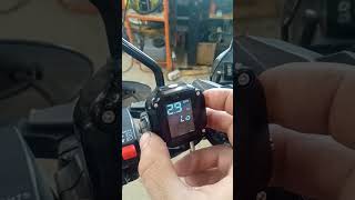 Система контроля давления в шинах мотоцикла TPMS