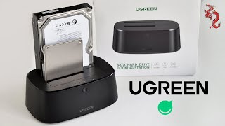 КРУТАЯ док станция UGREEN для SATA дисков с автономным копированием