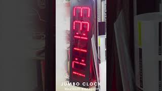 Digital jumbo clocks #digitalclock #outdoorclock