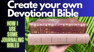 The many ways to use a Journaling Bible. #KJV #ESV #Studybible #Biblejournaling