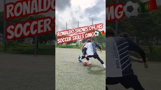 Ronaldo Show Off His Soccer Skills #shorts #ronaldo